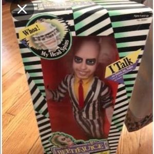 Collectible beetle juice doll. He talks.